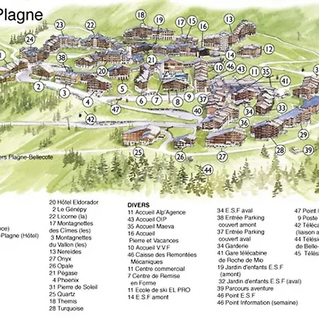 Résidence Themis - Fonctionnel · Accès Direct Aux Pistes · Vue Pistes Mae-3694 Macot-la-Plagne